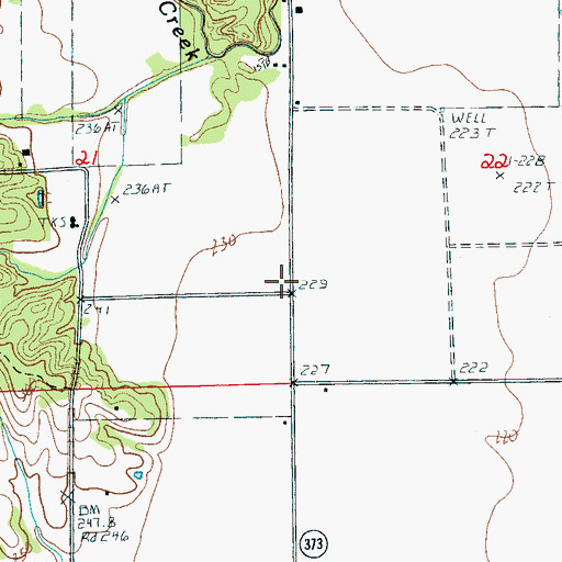 Topographic Map of Valley View School (historical), AR