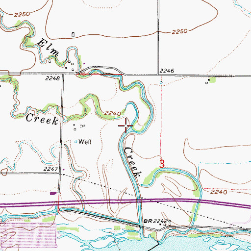 Topographic Map of Buffalo Creek, NE