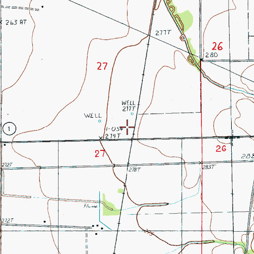 Topographic Map of Mersman School (historical), AR