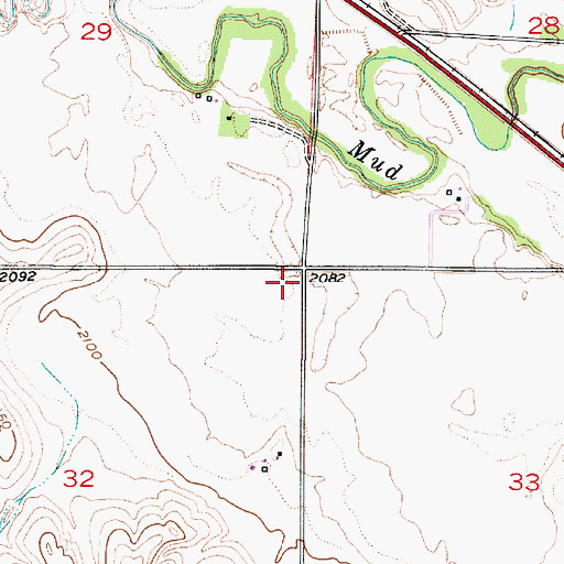 Topographic Map of Cappelen School (historical), NE