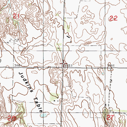 Topographic Map of Cedar Grove School (historical), NE
