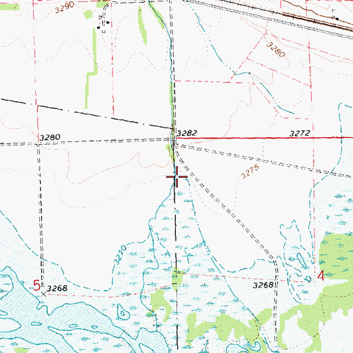 Topographic Map of Clear Creek, NE