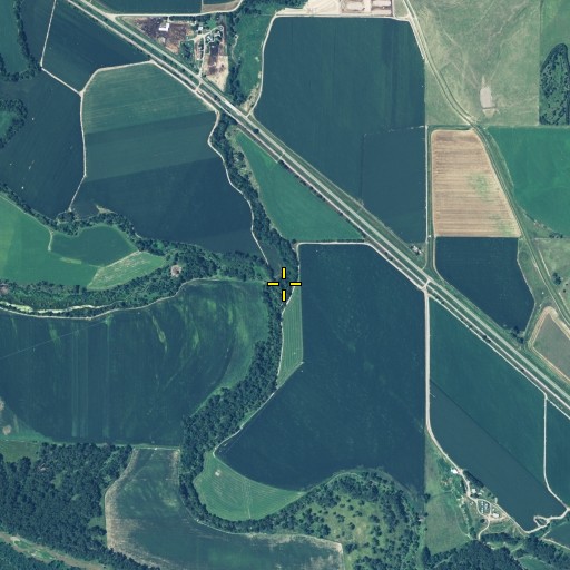 Aerial/Satellite Image of Deep Creek, NE