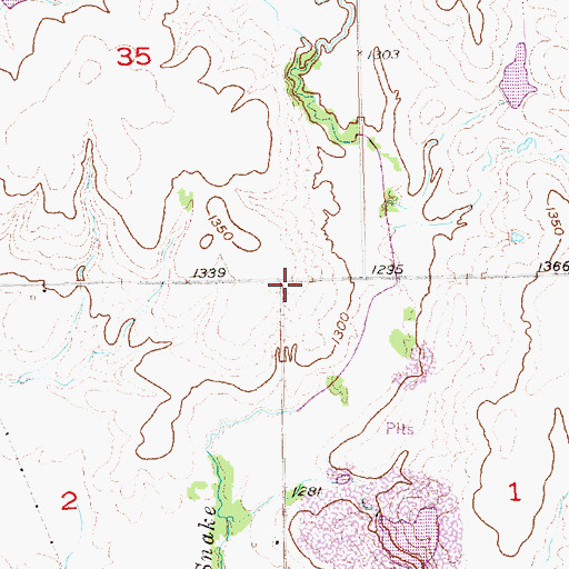 Topographic Map of Dolen School (historical), NE