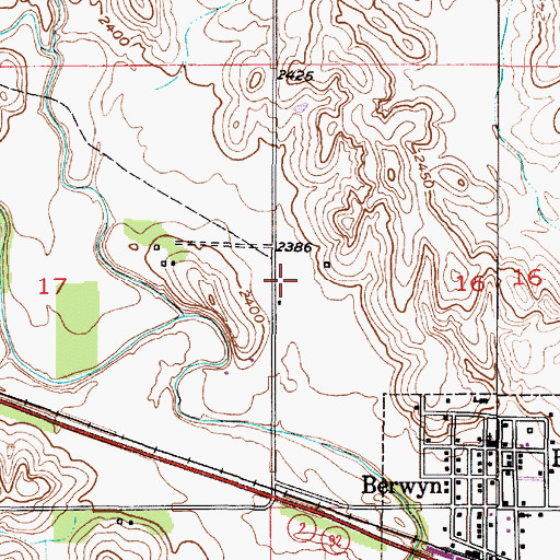 Topographic Map of Dutchman Valley, NE