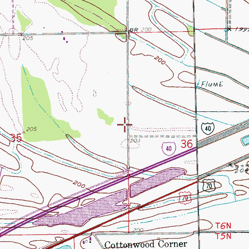 Topographic Map of Riverside Church (historical), AR