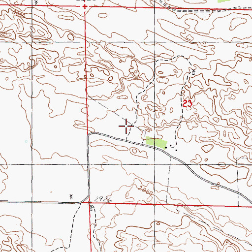 Topographic Map of Ewoldt School, NE