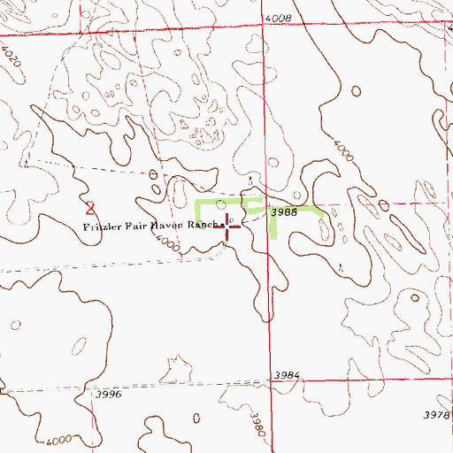 Topographic Map of Fritzler Fair Haven Ranch, NE