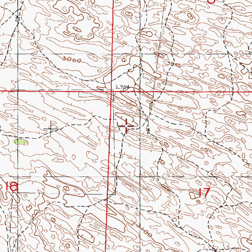 Topographic Map of Grate Ranch, NE