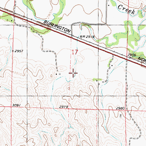Topographic Map of Horse Canyon, NE