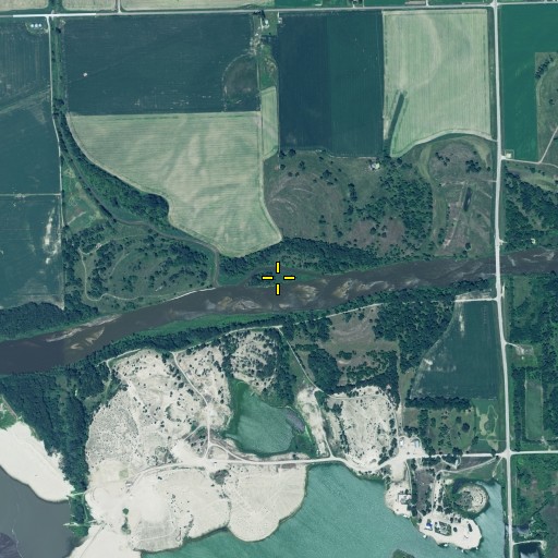 Aerial/Satellite Image of Humbug Creek, NE