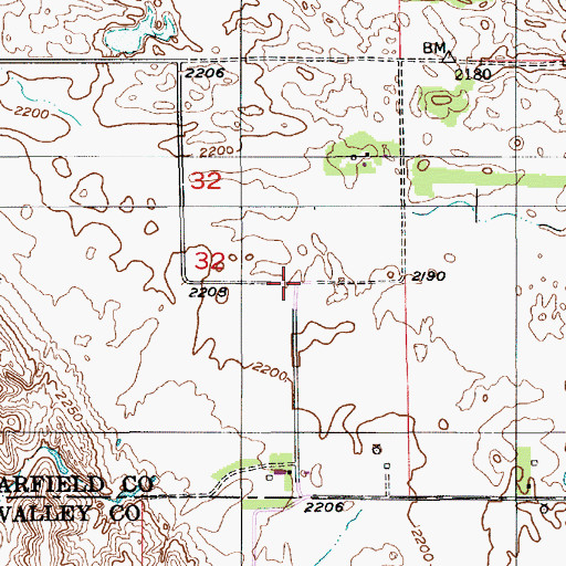 Topographic Map of Joint School, NE