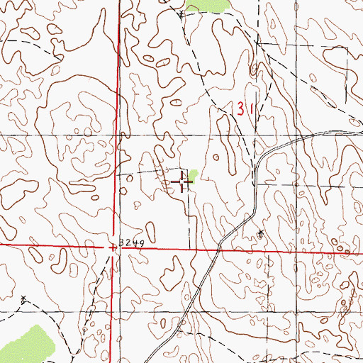 Topographic Map of Kemp Ranch, NE
