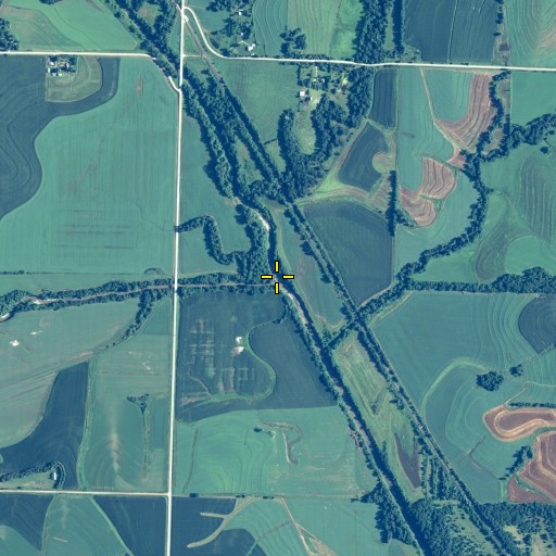 Aerial/Satellite Image of Little Muddy Creek, NE