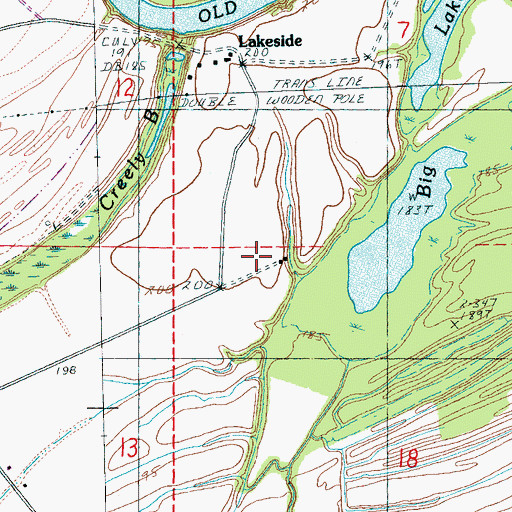 Topographic Map of Corner Stone Church, AR