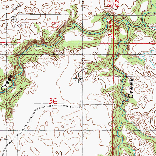 Topographic Map of Pelc Ranch, NE