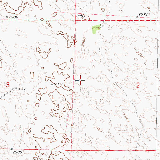 Topographic Map of Reasoner Ranch, NE