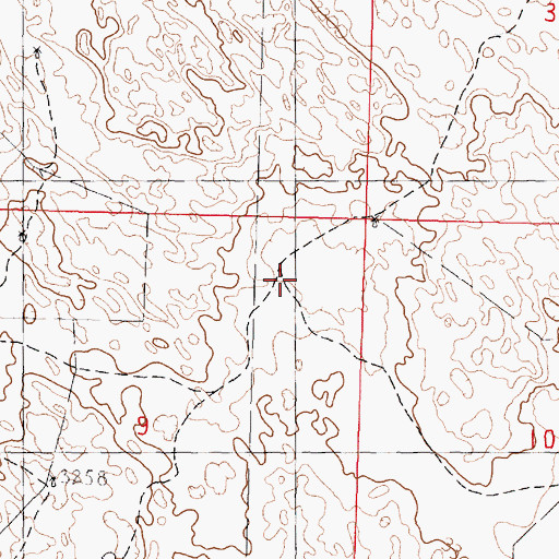 Topographic Map of Roggenthen Ranch, NE