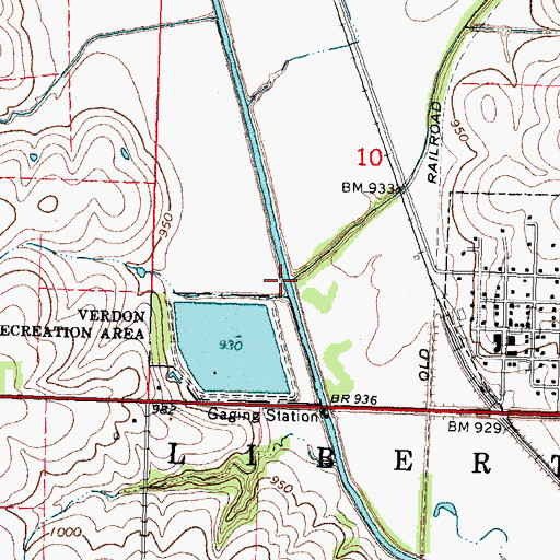 Topographic Map of Sardine Creek, NE