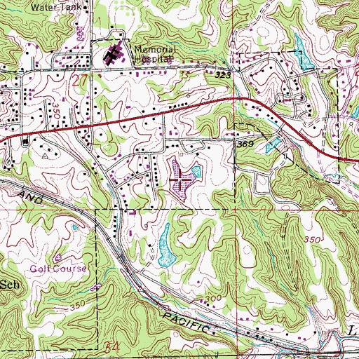 Topographic Map of Forest Lake Number 6, AR