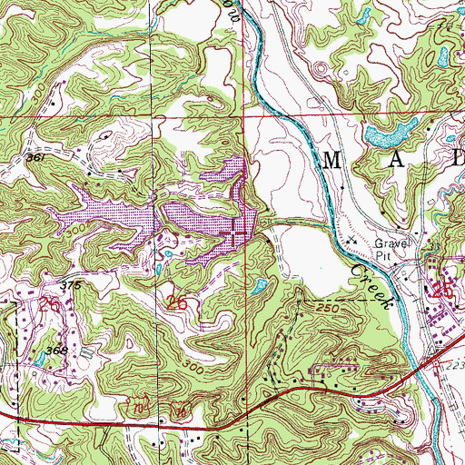 Topographic Map of Forest Lake Number 4, AR