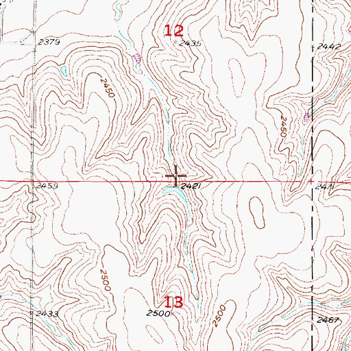 Topographic Map of Shippee, NE