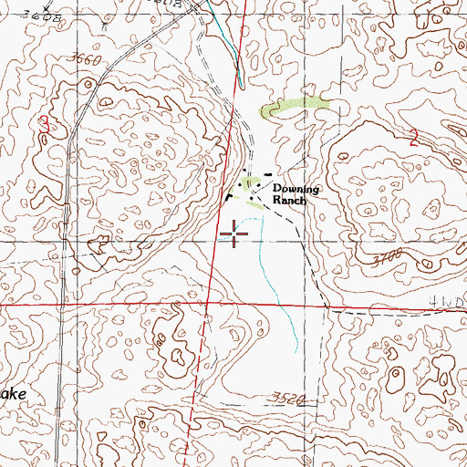 Topographic Map of Sively Lake, NE