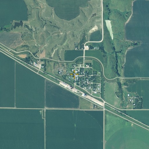 Aerial/Satellite Image of Smithfield, NE