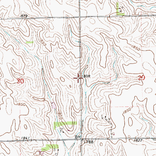 Topographic Map of Solso School, NE