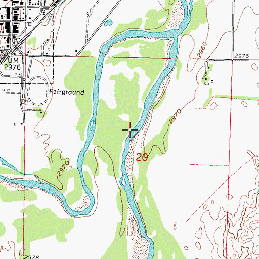 Topographic Map of South Fork Republican River, NE