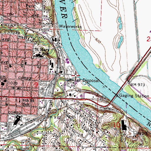 Topographic Map of South Table Creek, NE