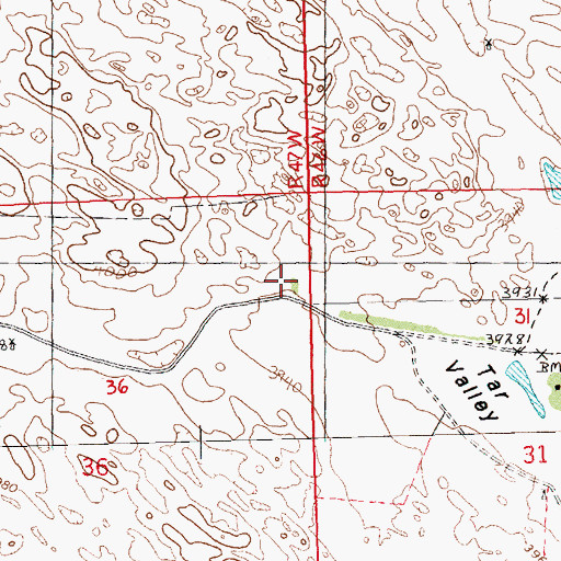 Topographic Map of Stille Ranch, NE