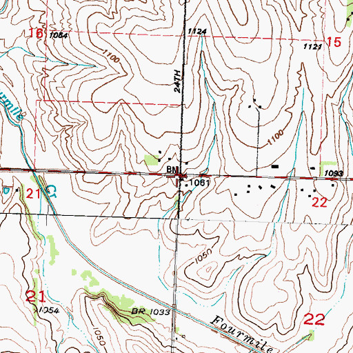 Topographic Map of Taylor School (historical), NE