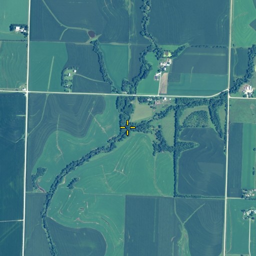 Aerial/Satellite Image of Temple Creek, NE