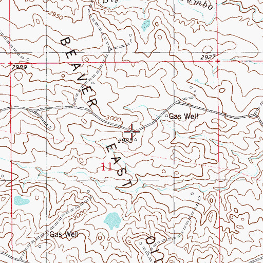 Topographic Map of The Colosseum, NE