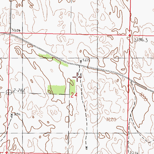 Topographic Map of Tupper Ranch, NE