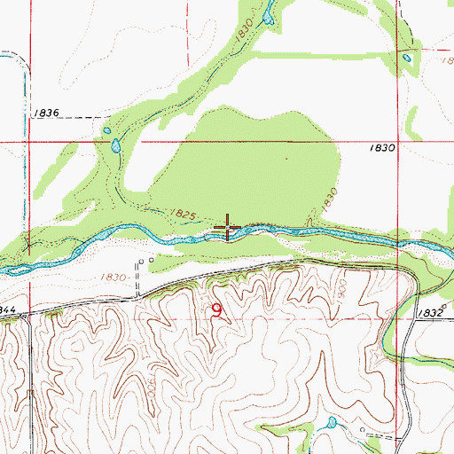 Topographic Map of Vinning Creek, NE