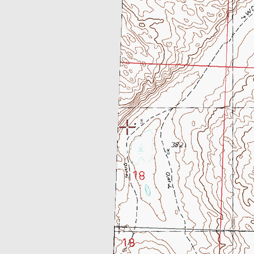 Topographic Map of Willey Ranch, NE
