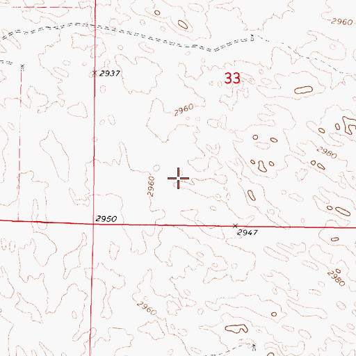 Topographic Map of Wion Ranch, NE