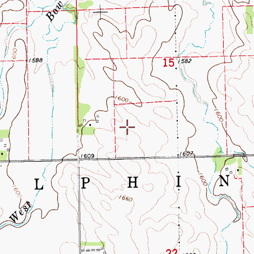 Topographic Map of Zion Church, NE