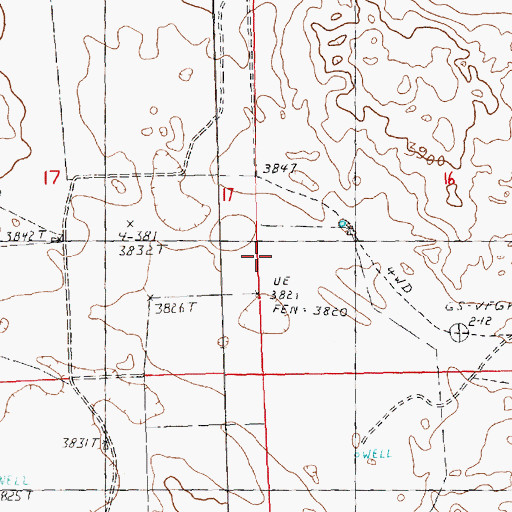 Topographic Map of School Number 112 (historical), NE