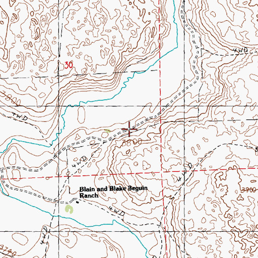 Topographic Map of School Number 32 (historical), NE