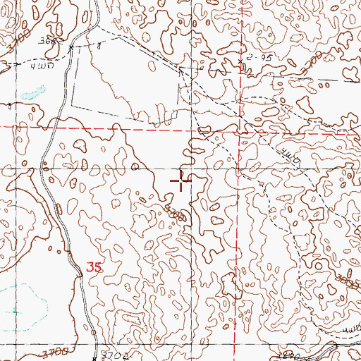 Topographic Map of School Number 57 (historical), NE
