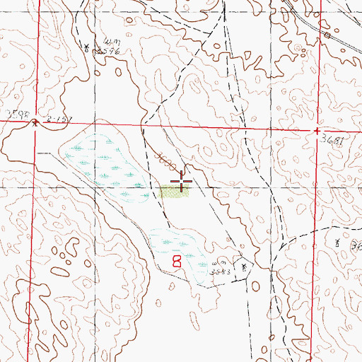 Topographic Map of Lyons Place, NE