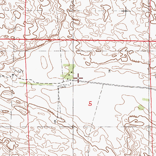 Topographic Map of Florea School, NE