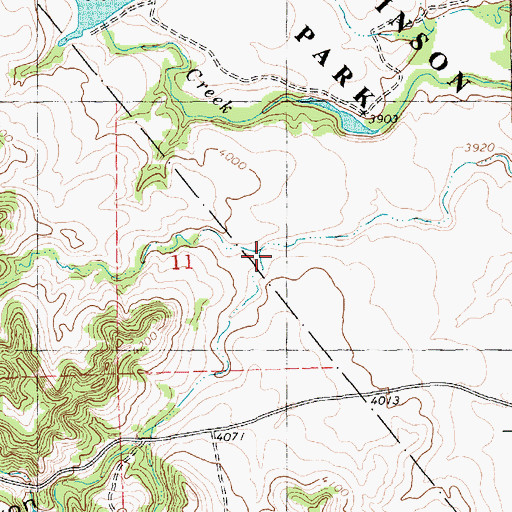 Topographic Map of Smiley Canyon, NE