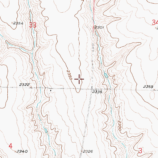 Topographic Map of Furnas County, NE