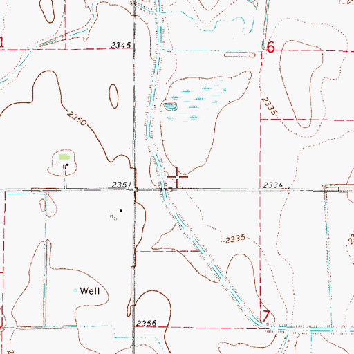 Topographic Map of Phelps County, NE