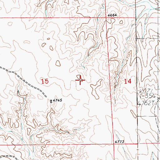 Topographic Map of Sioux County, NE