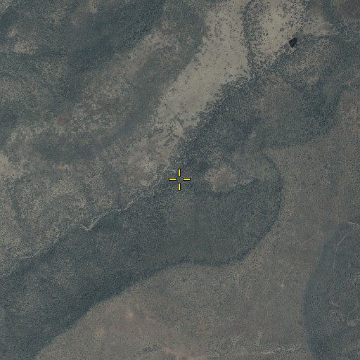 Aerial/Satellite Image of Mud Spring, AZ